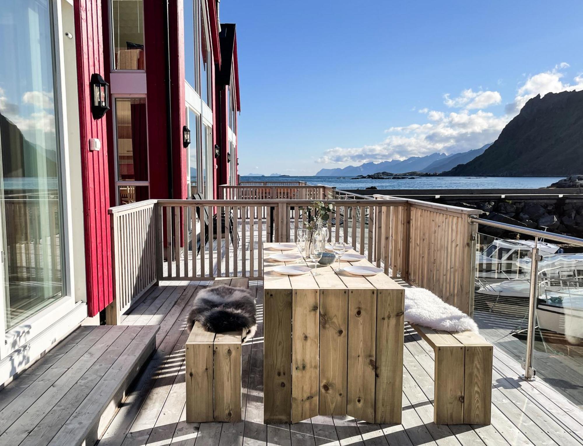 High standard Lodge Ballstad Exteriör bild